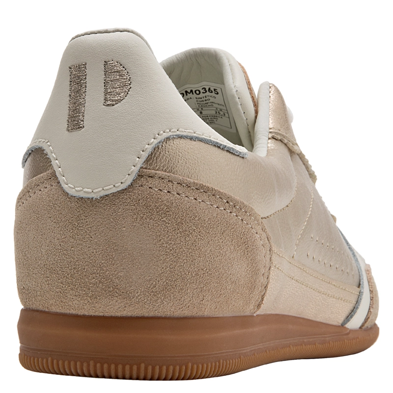 ZAPATILLA CASUAL MUJER POLLINI - POM0365 | DORADO - 4