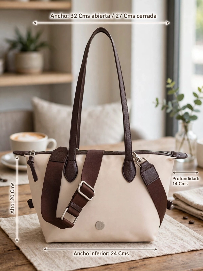 CARTERA TOTE BOWLING POLLINI - POM062X - 2