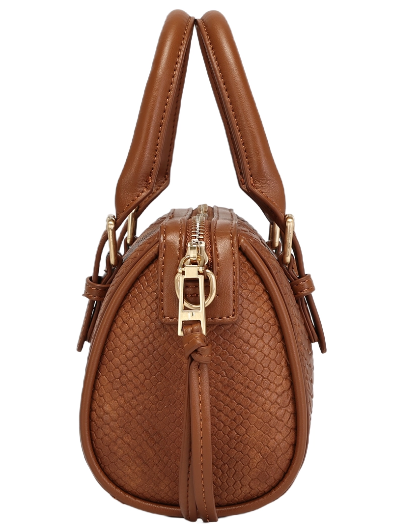 MINI CARTERA BANDOLERA DISEÑO TEXTURA PITON POLLINI - POM066X - 5
