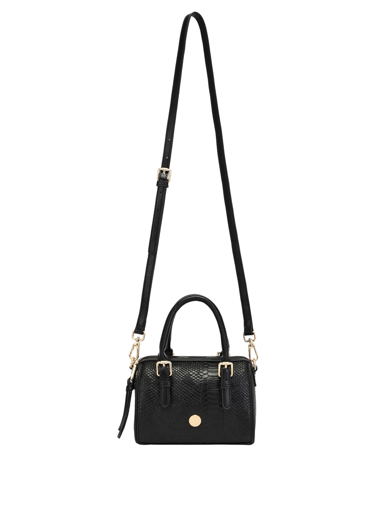MINI CARTERA BANDOLERA DISEÑO TEXTURA PITON POLLINI - POM066X - 3