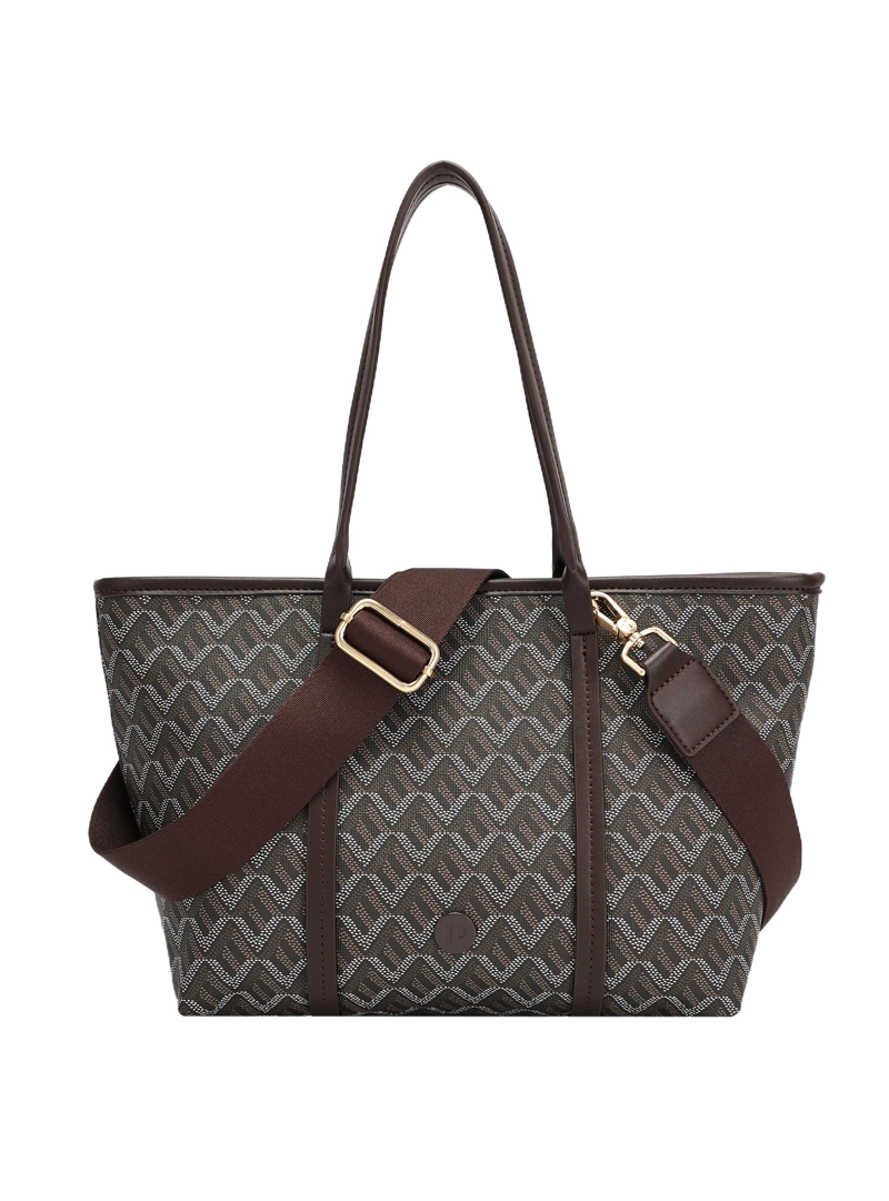CARTERA TOTE ESTAMPADO GEOME TRICO POLLINI - POM072X - 3