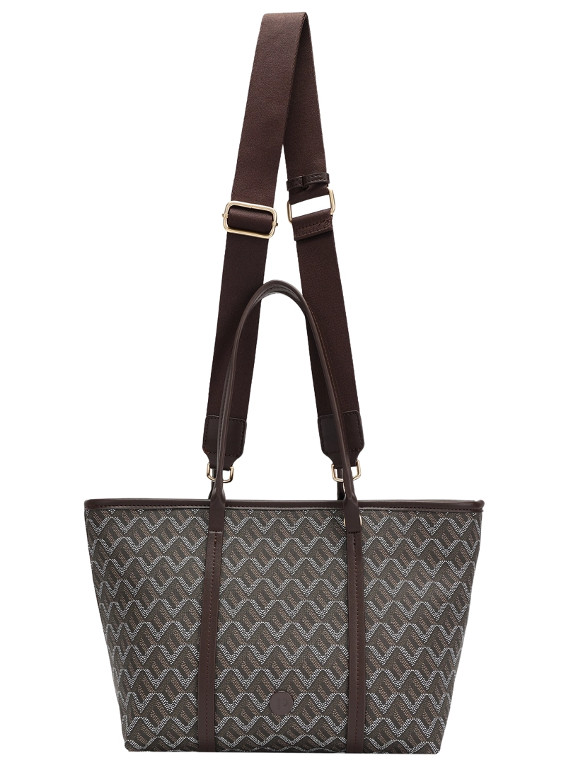 CARTERA TOTE ESTAMPADO GEOME TRICO POLLINI - POM072X - 4