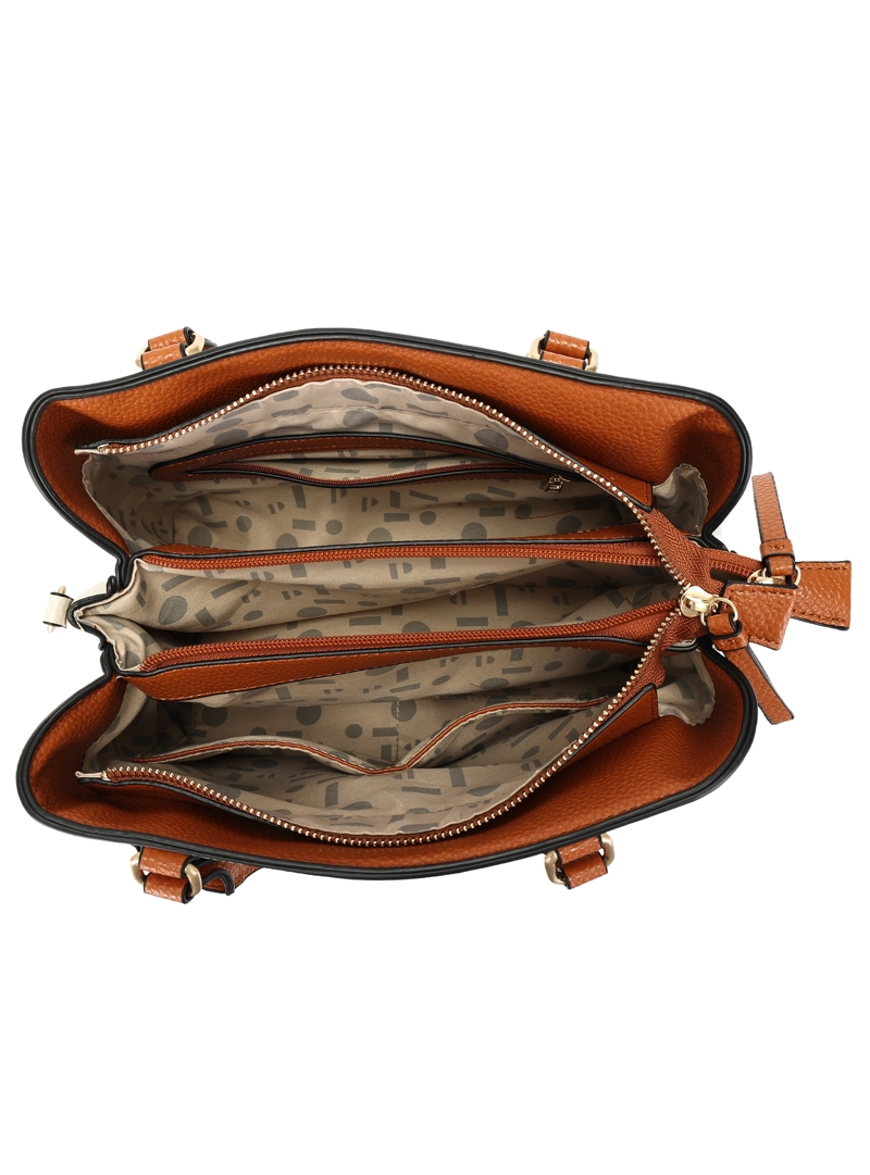 CARTERA BANDOLERA TIPO SATCHEL POLLINI - POM074X - 5