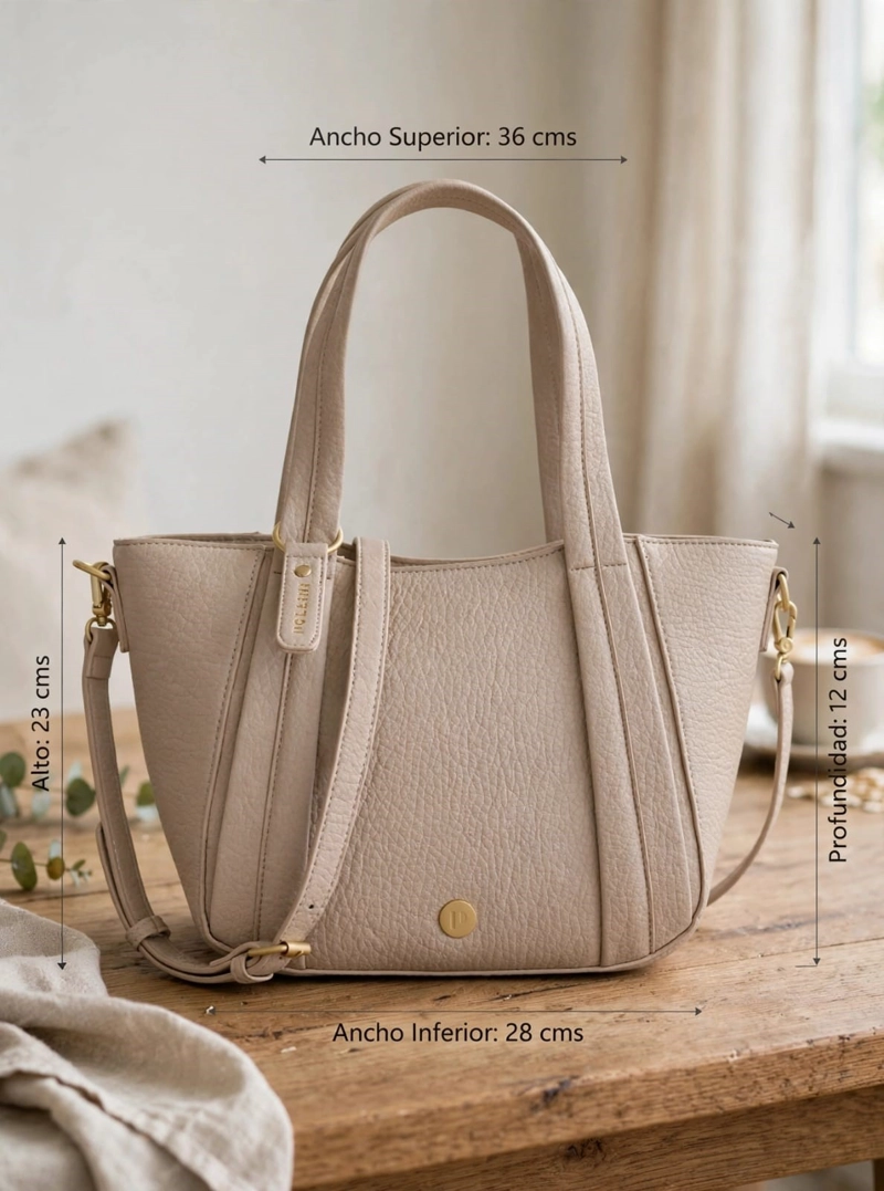 CARTERA TOTE ESTRUCTURADA POLLINI - POM076X - 2