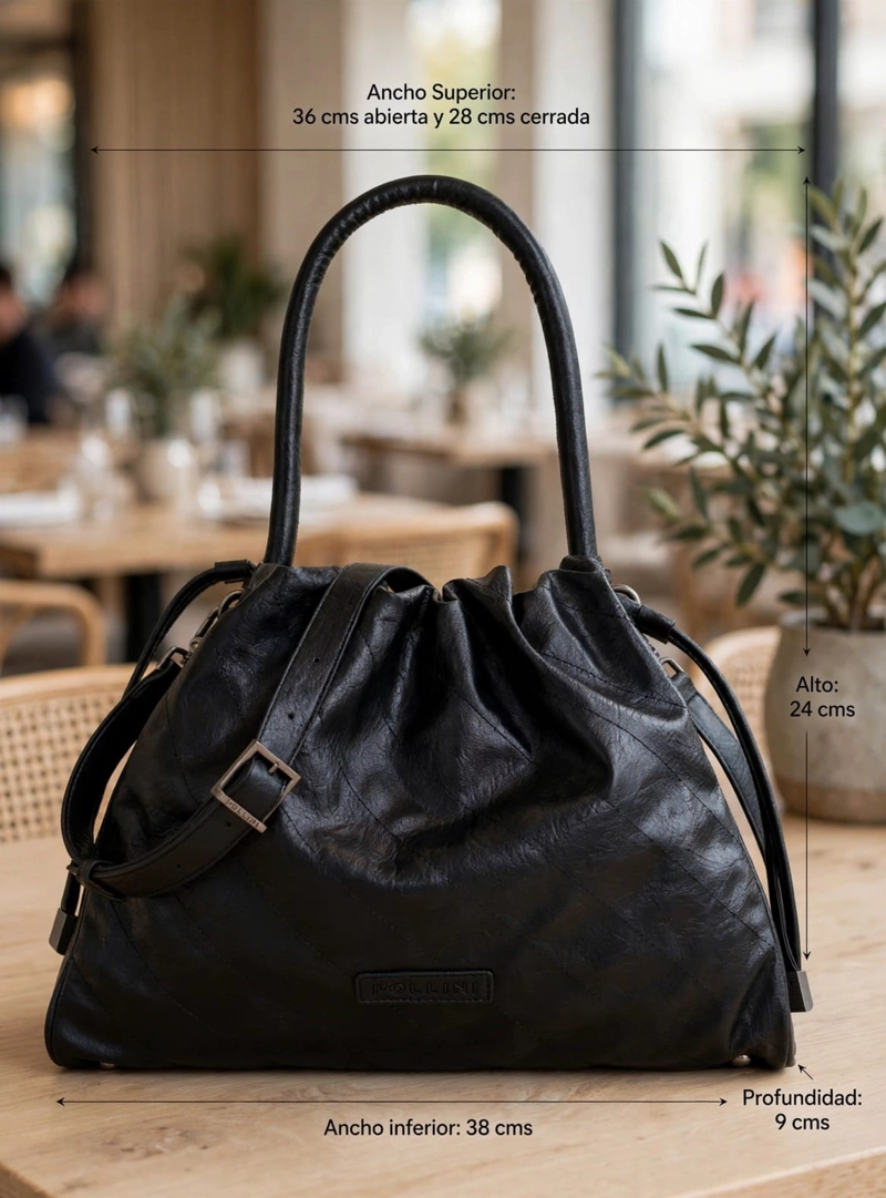 TOTE BAG CASUAL MUJER POLLINI - POM078X - 2