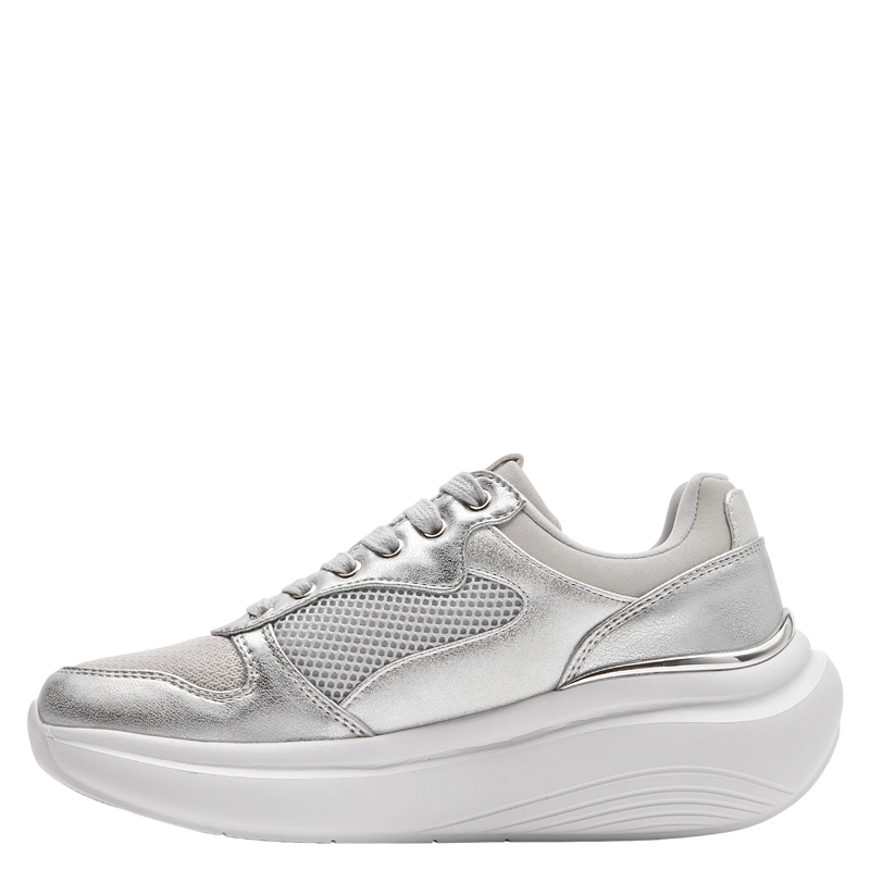 ZAPATILLA CASUAL MUJER 16 HRS - 16M0487 | PLATEADO - 3