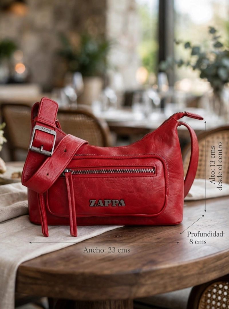 CARTERA BANDOLERA URBANA ZAPPA - ZAM065X - 2