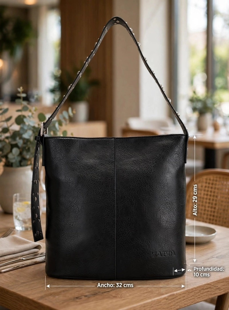 CARTERA TOTE DETALLE ESFERAS ZAPPA - ZAM066X - 2