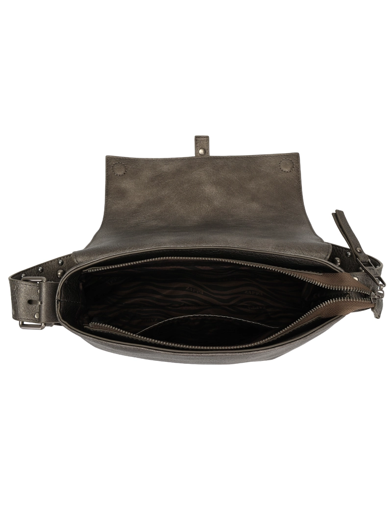CARTERA BANDOLERA DETALLE ESFERAS METALICAS ZAPPA - ZAM067X - 5