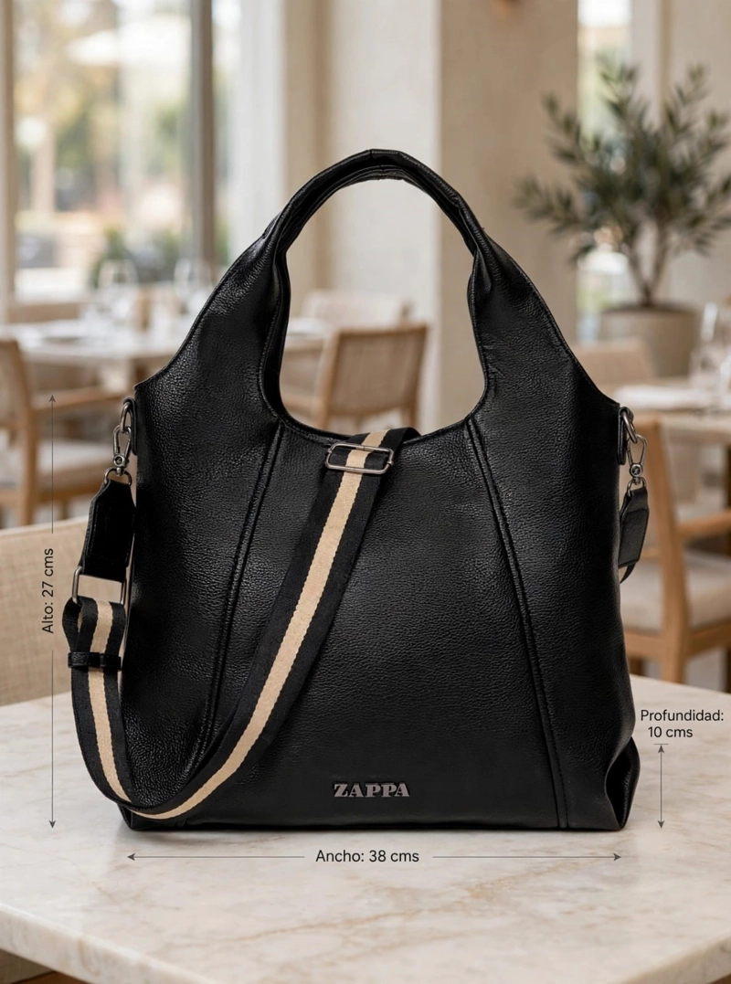 CARTERA TOTE BAG LIVIANA ZAPPA - ZAM068X - 2