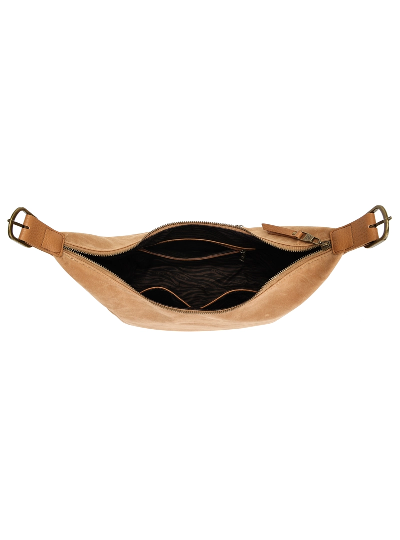 CARTERA BANDOLERA EFECTO GAMUZA Y DETALLE EN PU ZAPPA - ZAM074X - 8