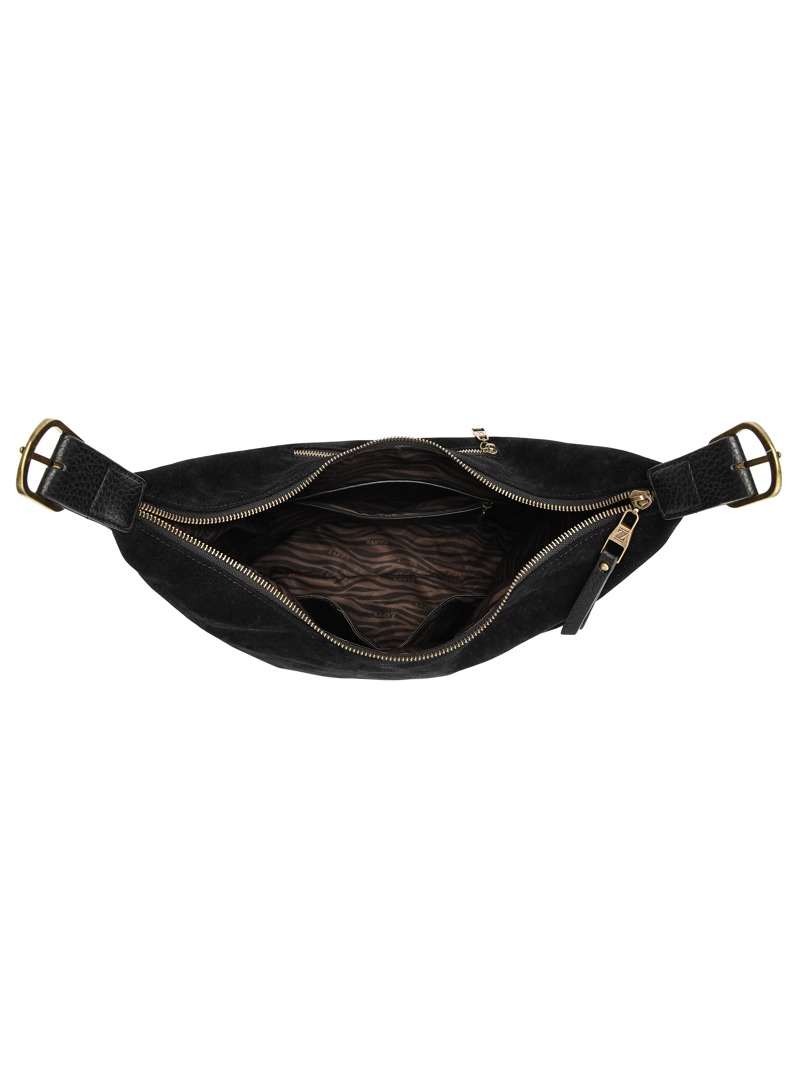 CARTERA BANDOLERA EFECTO GAMUZA Y DETALLE EN PU ZAPPA - ZAM074X - 4