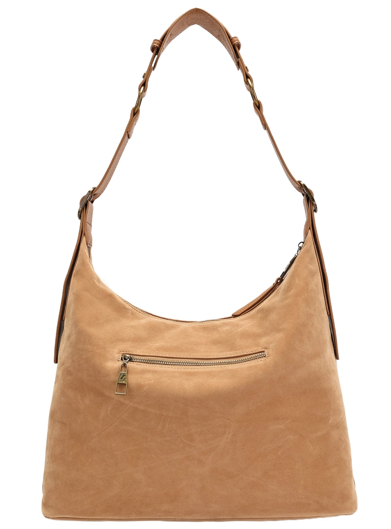 CARTERA BANDOLERA EFECTO GAMUZA Y DETALLE EN PU ZAPPA - ZAM074X - 6