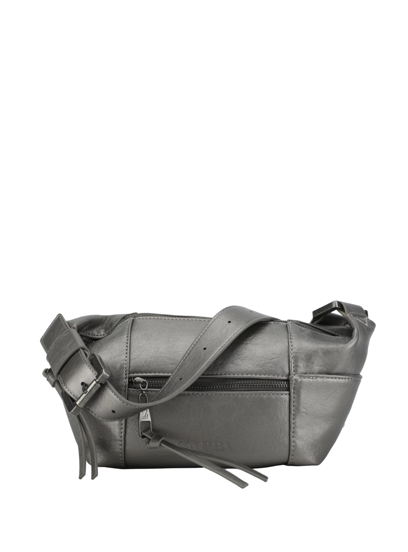CARTERA BANDOLERA RECTANGULAR ZAPPA - ZAM078X | PLATEADO - 3