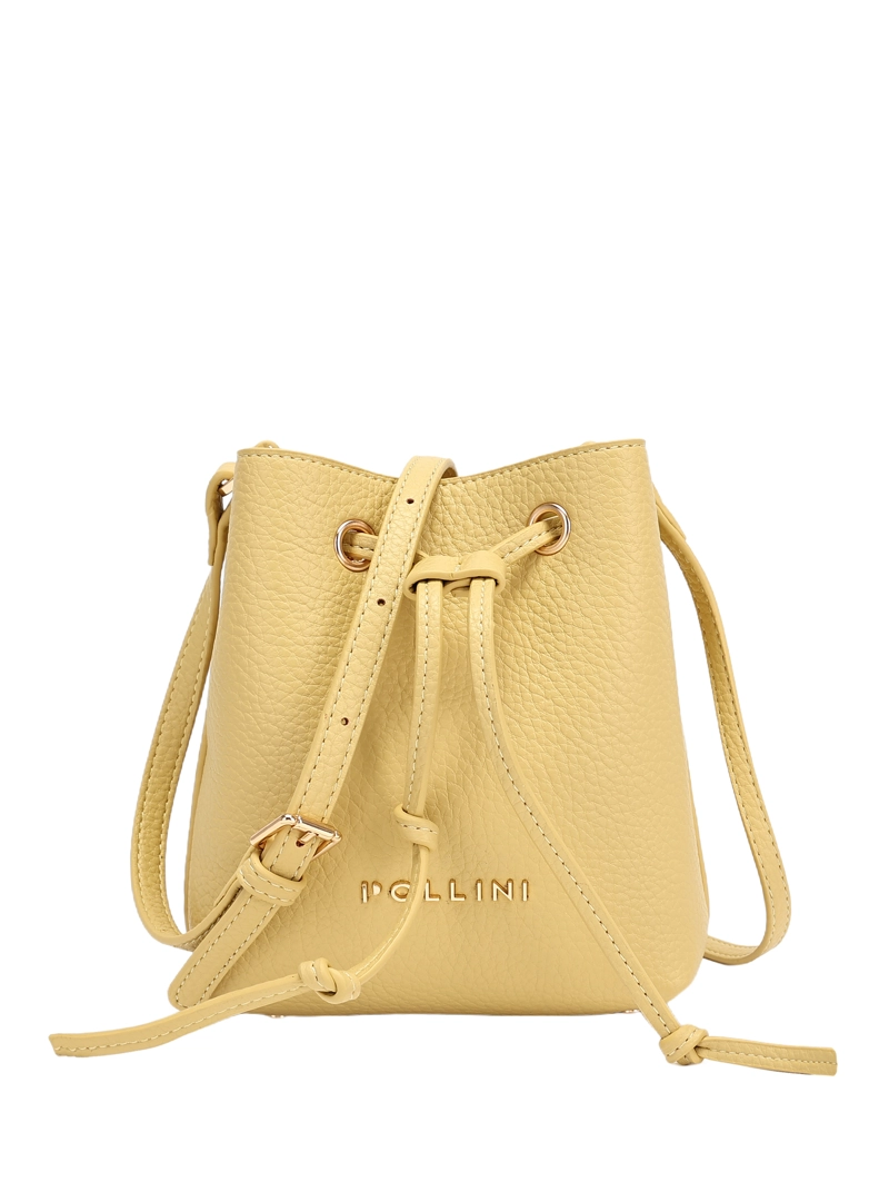 MINI CARTERA BANDOLERA BUCKET POLLINI - POM082X | AMARILLO - 6