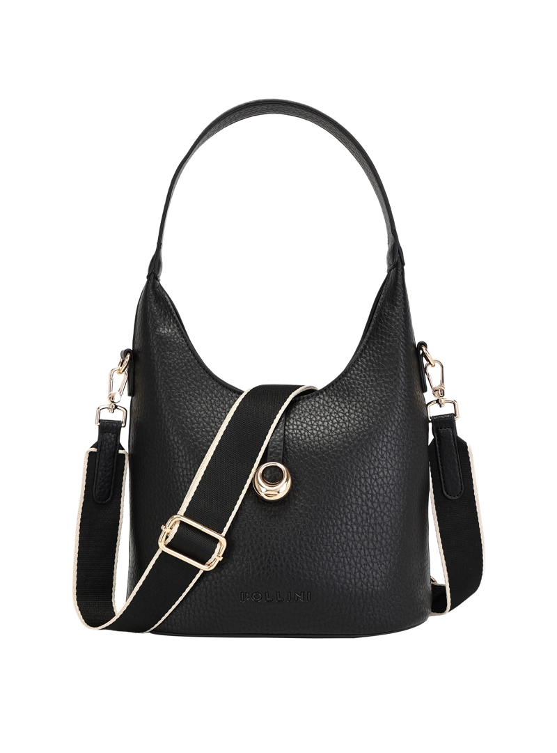 CARTERA TOTE DETALLE BROCHE POLLINI - POM083X | BEIGE - 6