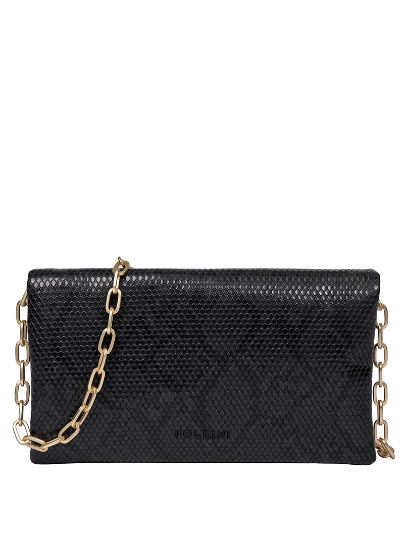 CARTERA FIESTA ANIMAL PRINT POLLINI - POM085X | NEGRO - 3