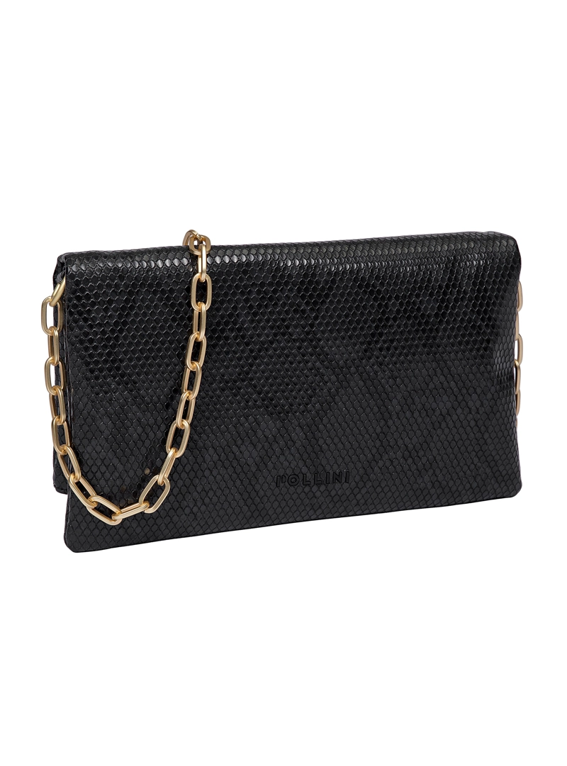 CARTERA FIESTA ANIMAL PRINT POLLINI - POM085X | NEGRO - 5