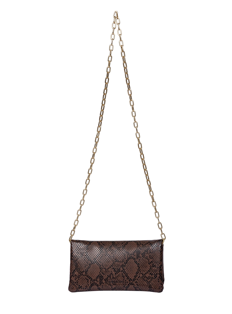 CARTERA FIESTA ANIMAL PRINT POLLINI - POM085X | NEGRO - 9