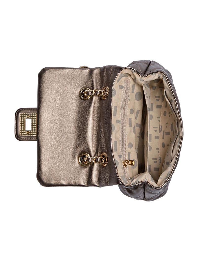 CARTERA BANDOLERA FIESTA CON CADENA POLLINI - POM086X | OCRE - 8