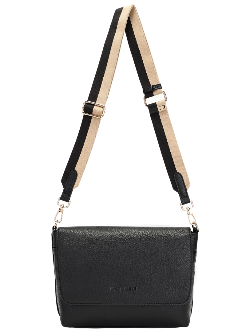 CARTERA BANDOLERA POLLINI - POM090X | NEGRO - 3