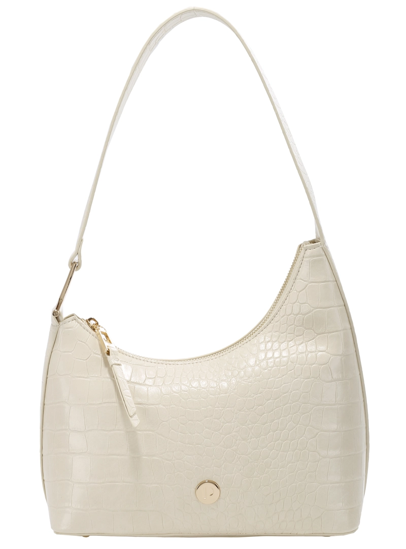 CARTERA TOTE TEXTURA ANIMAL PRINT POLLINI - POM092X | BLANCO - 6