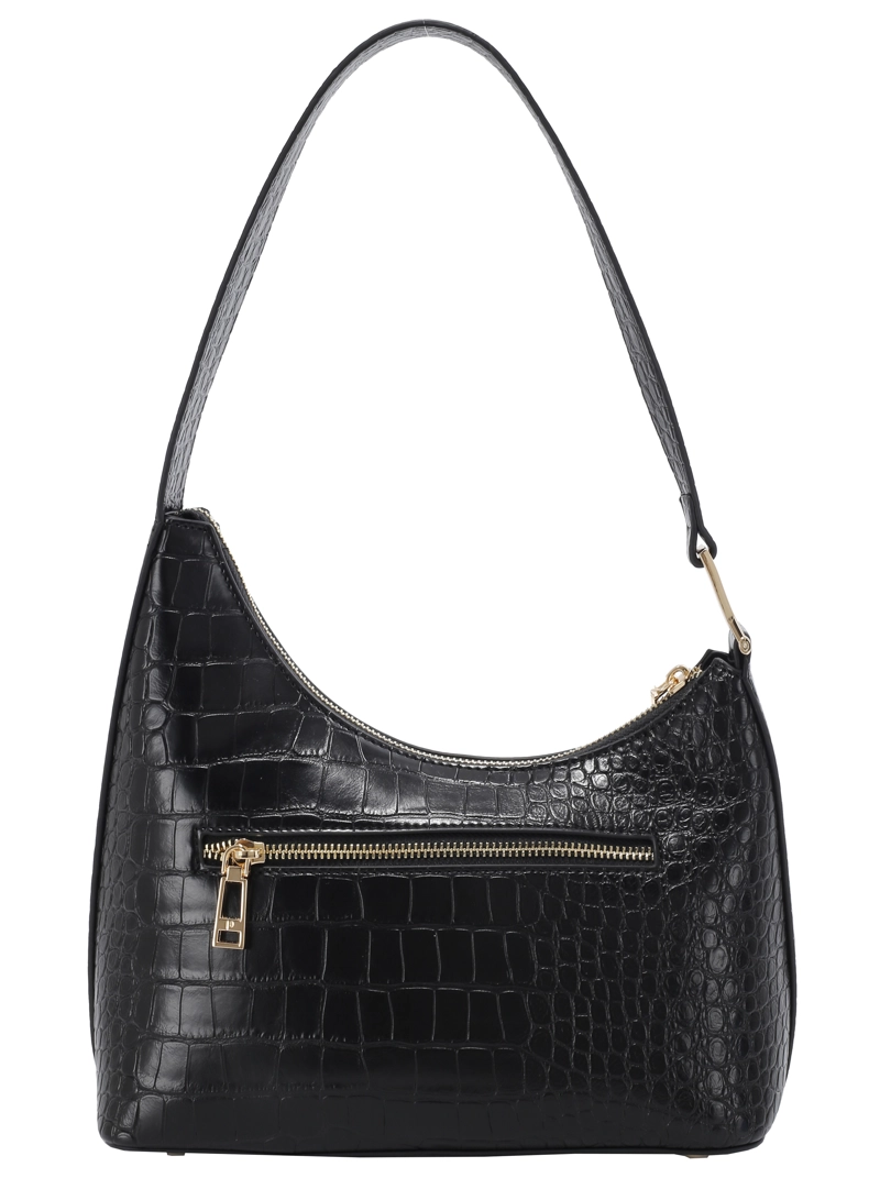 CARTERA TOTE TEXTURA ANIMAL PRINT POLLINI - POM092X | NEGRO - 3