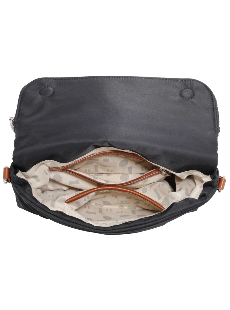 CARTERA BANDOLERA ULTRALIVIANA POLLINI - POM094X | NEGRO - 5