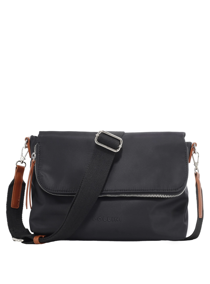 CARTERA BANDOLERA ULTRALIVIANA POLLINI - POM094X | NEGRO - 7