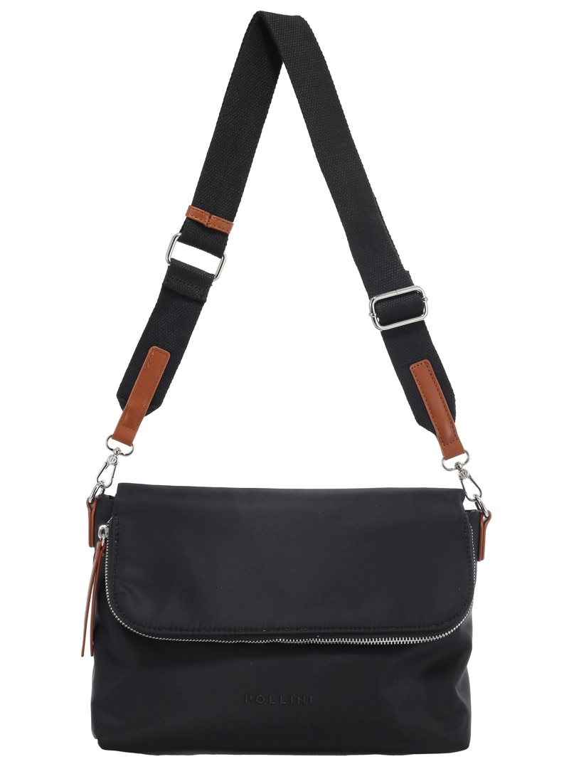 CARTERA BANDOLERA ULTRALIVIANA POLLINI - POM094X | NEGRO - 8