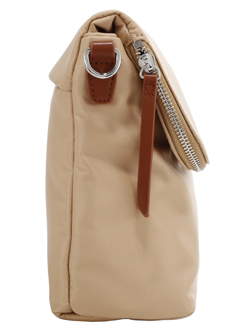 CARTERA BANDOLERA ULTRALIVIANA POLLINI - POM094X | BEIGE - 4
