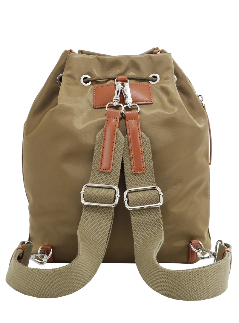 MOCHILA MUJER BUCKET POLLINI - POM095X | VERDE - 3