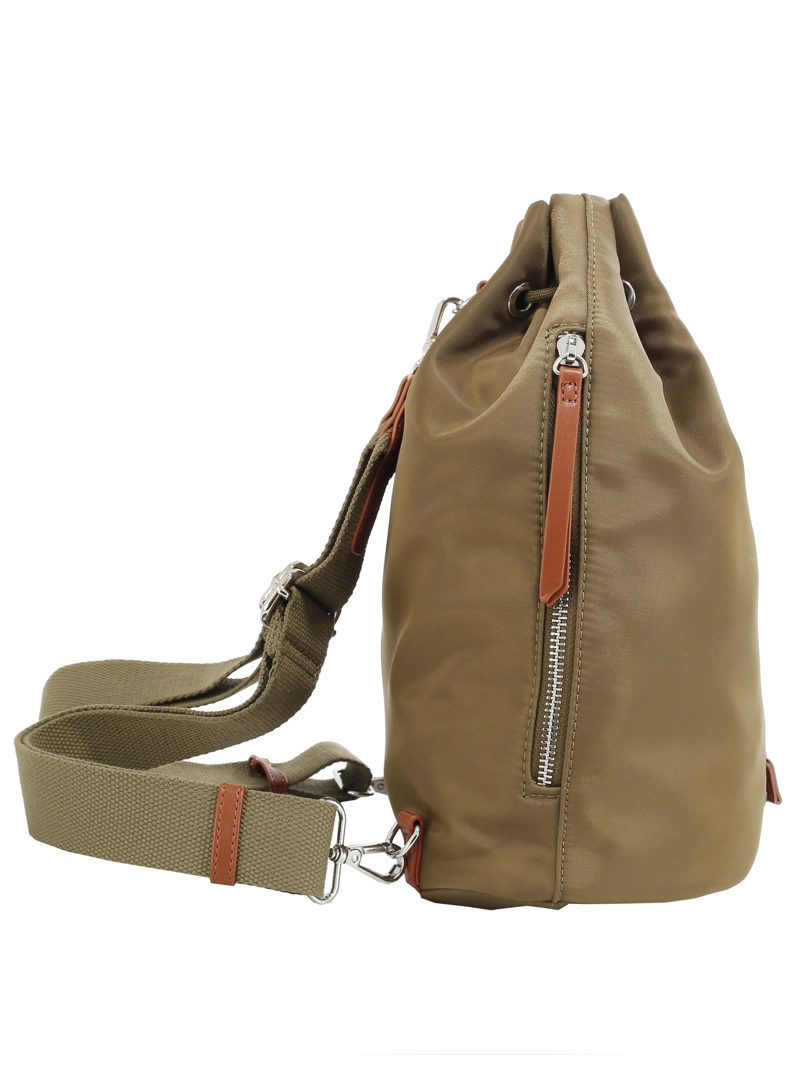 MOCHILA MUJER BUCKET POLLINI - POM095X | VERDE - 4