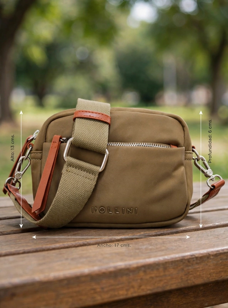 CARTERA BANDOLERA LIVIANA POLLINI - POM096X | VERDE - 2