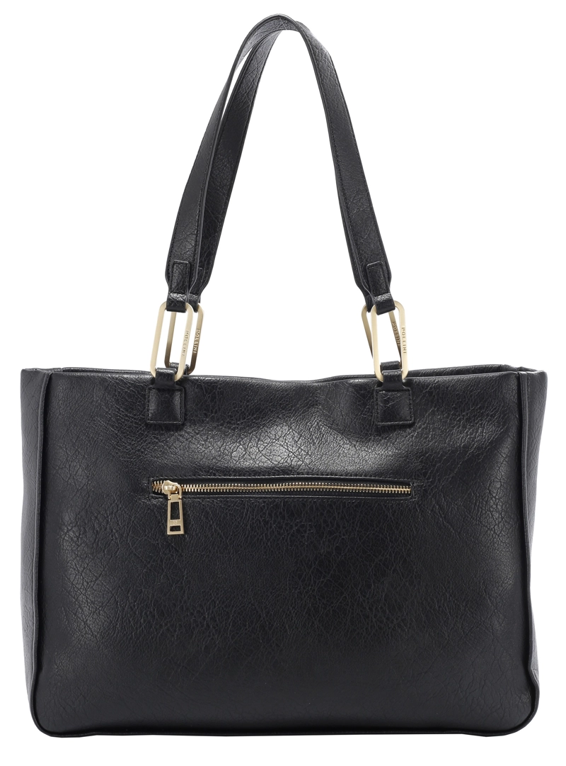 CARTERA TOTE XL DETALLE ARGOLLAS ZAPPA - POM097X | NEGRO - 3
