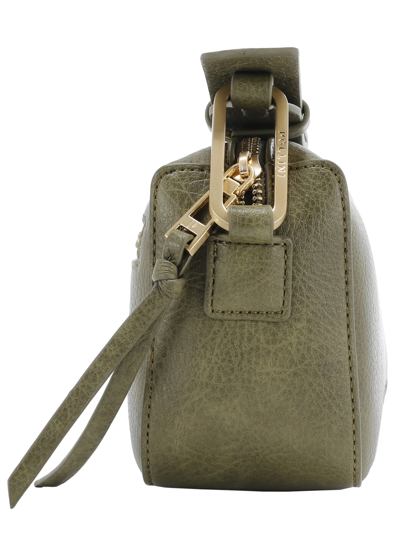 CARTERA BANDOLERA CON TEXTURA POLLINI - POM099X | VERDE - 9