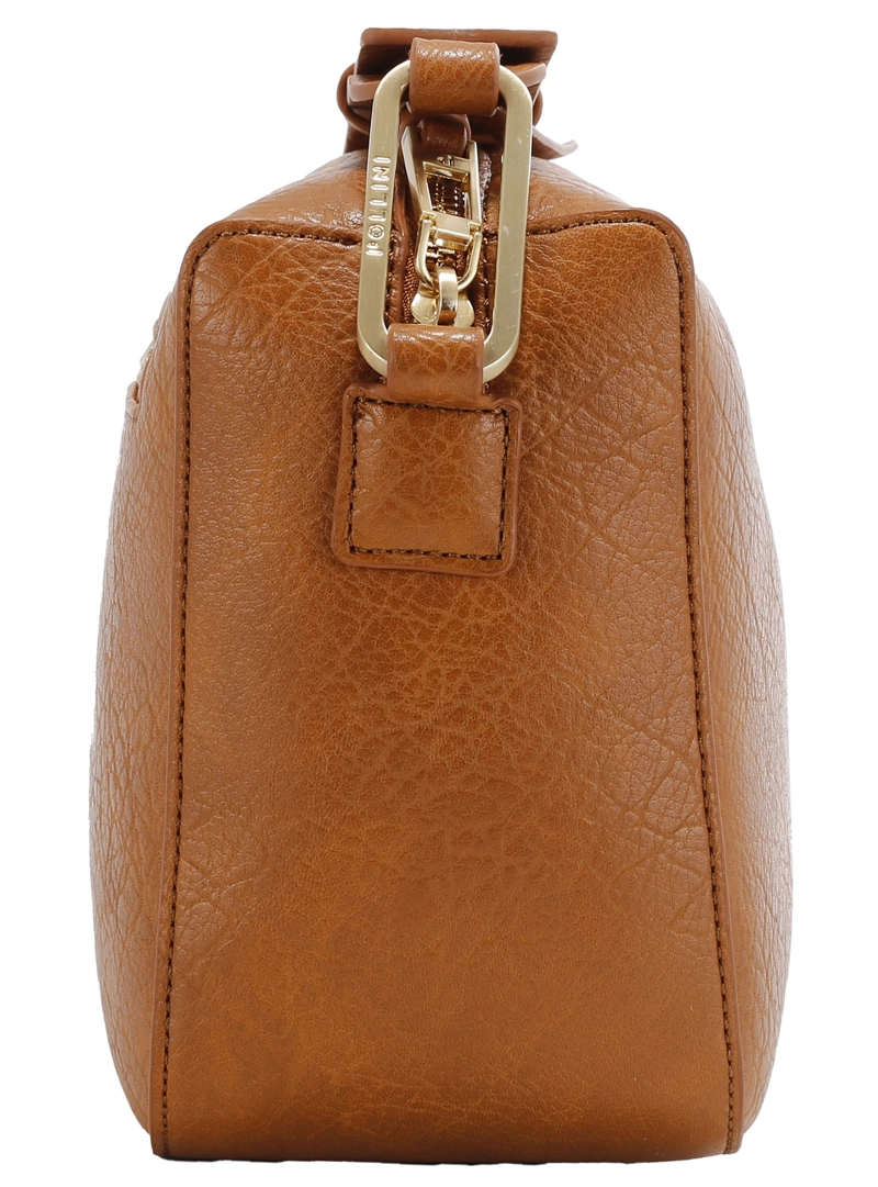 CARTERA BANDOLERA CON TEXTURA POLLINI - POM098X | MARRON CLARO - 4
