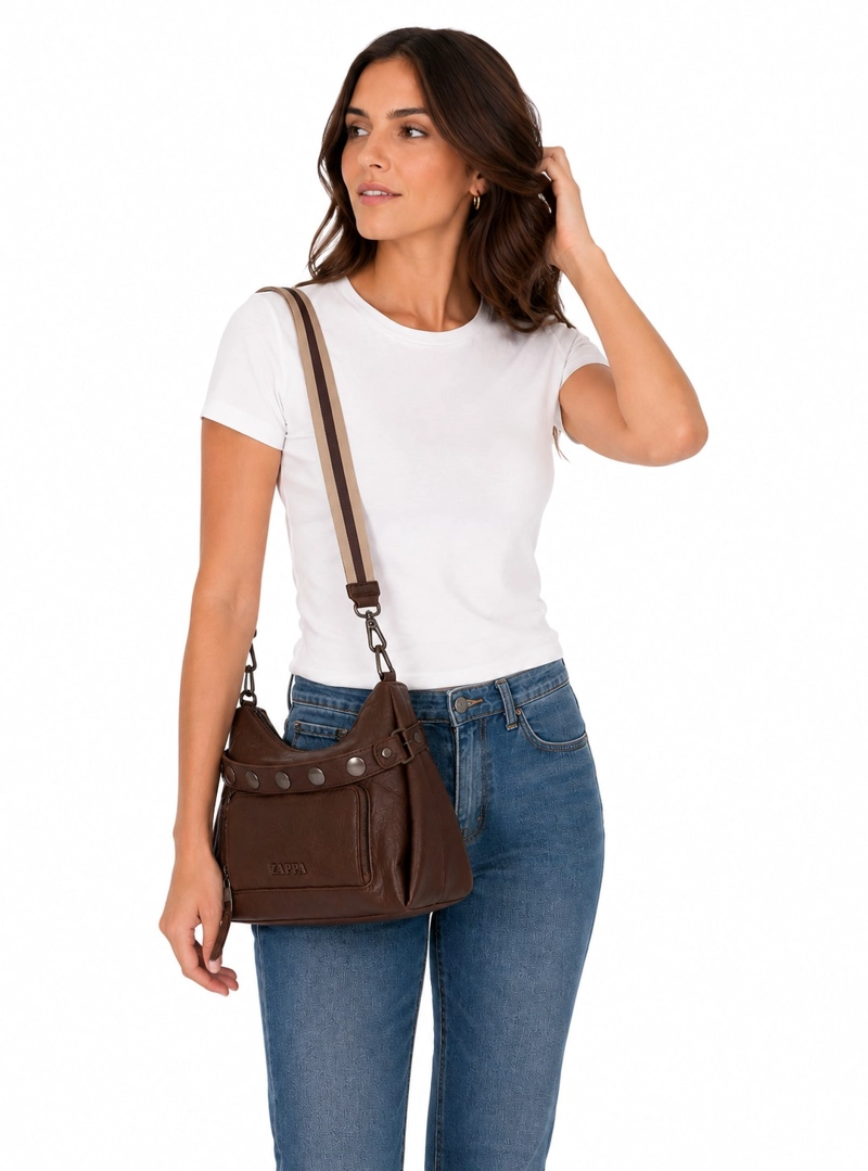 CARTERA MULTIUSO ZAPPA - ZAM083X | MARRON OSCURO - 1