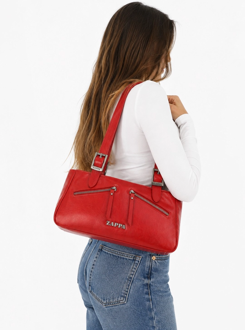 CARTERA TOTE BAGUETTE ZAPPA - ZAM085X | ROJO - 1