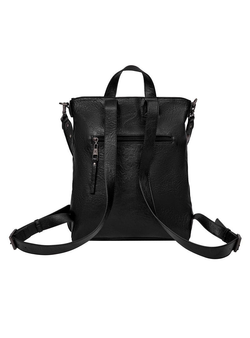 MOCHILA MUCHAS DETALLE TACHAS ZAPPA - ZAM084X | NEGRO - 4
