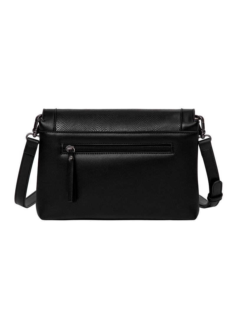 CARTERA BANDOLERA DETALLE TACHAS ZAPPA - ZAM087X | NEGRO - 8
