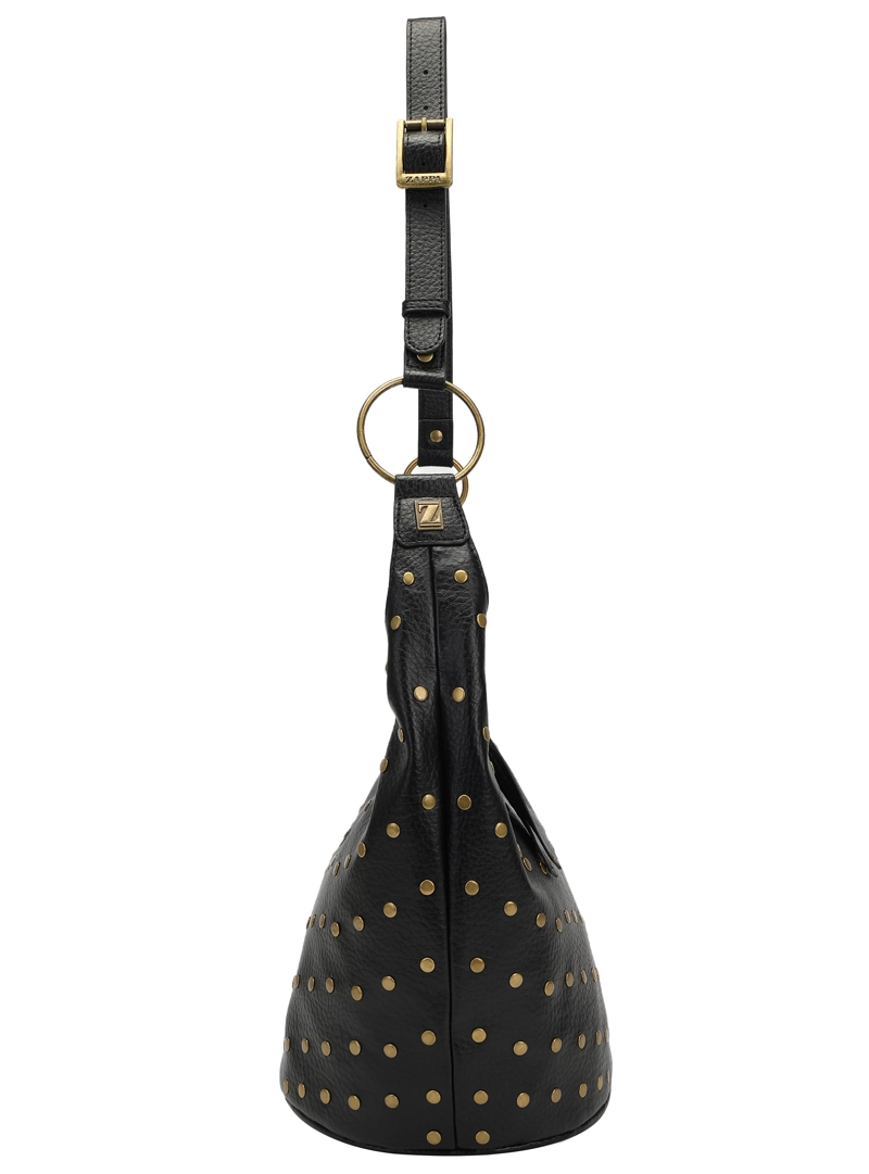 CARTERA TOTE HOBO CUERA ZAPPA - ZAM089X | NEGRO - 4