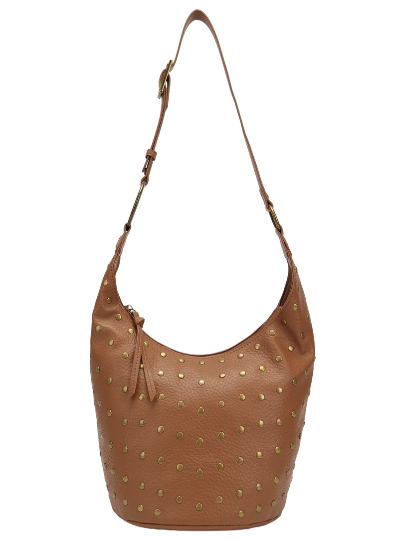 CARTERA TOTE HOBO CUERA ZAPPA - ZAM089X | MARRON CLARO - 3