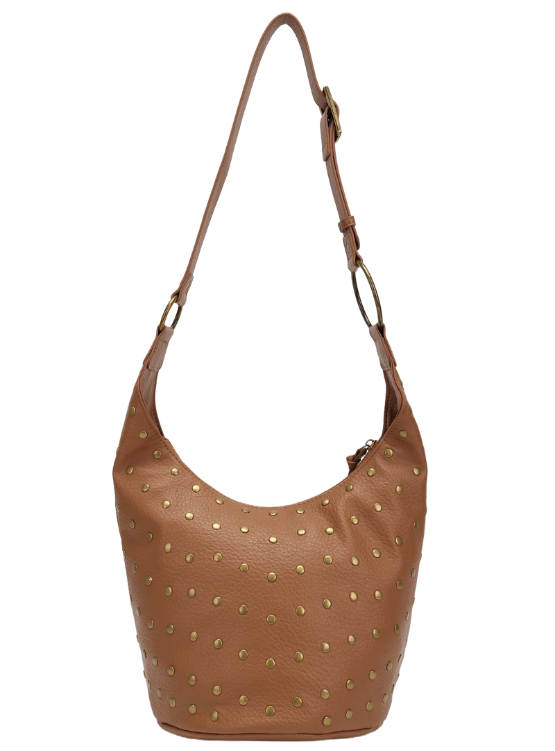 CARTERA TOTE HOBO CUERA ZAPPA - ZAM089X | MARRON CLARO - 5