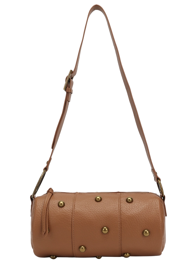CARTERA BANDOLERA TIPO CILINDRO ZAPPA - ZAM091X | MARRON CLARO - 3