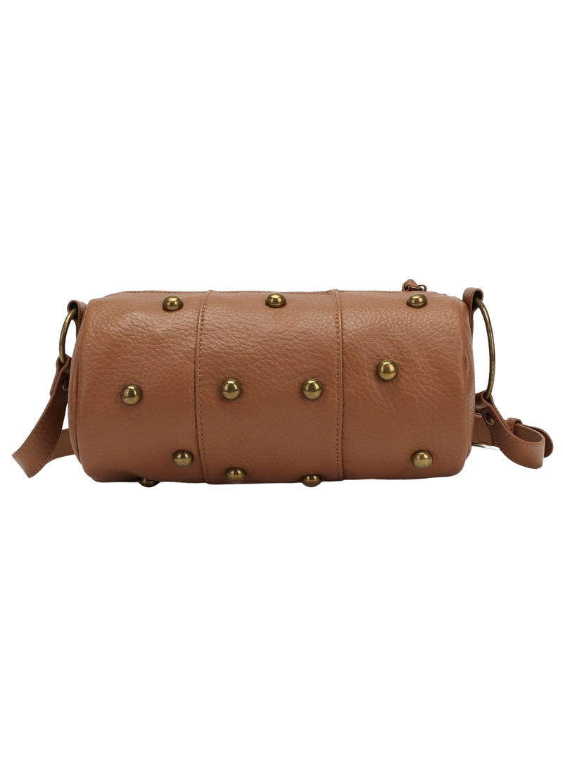 CARTERA BANDOLERA TIPO CILINDRO ZAPPA - ZAM091X | MARRON CLARO - 5