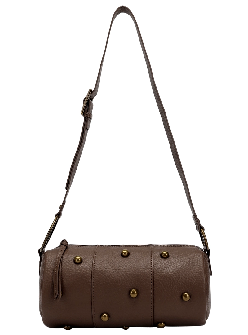CARTERA BANDOLERA TIPO CILINDRO ZAPPA - ZAM091X | MARRON OSCURO - 3