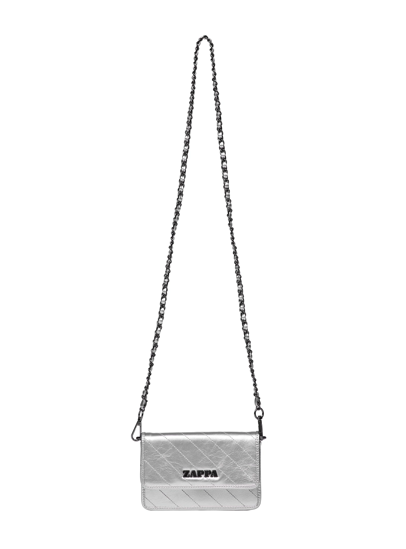 MINI CARTERA FIESTA CON CADENA ZAPPA - ZAM095X | PLATEADO - 3
