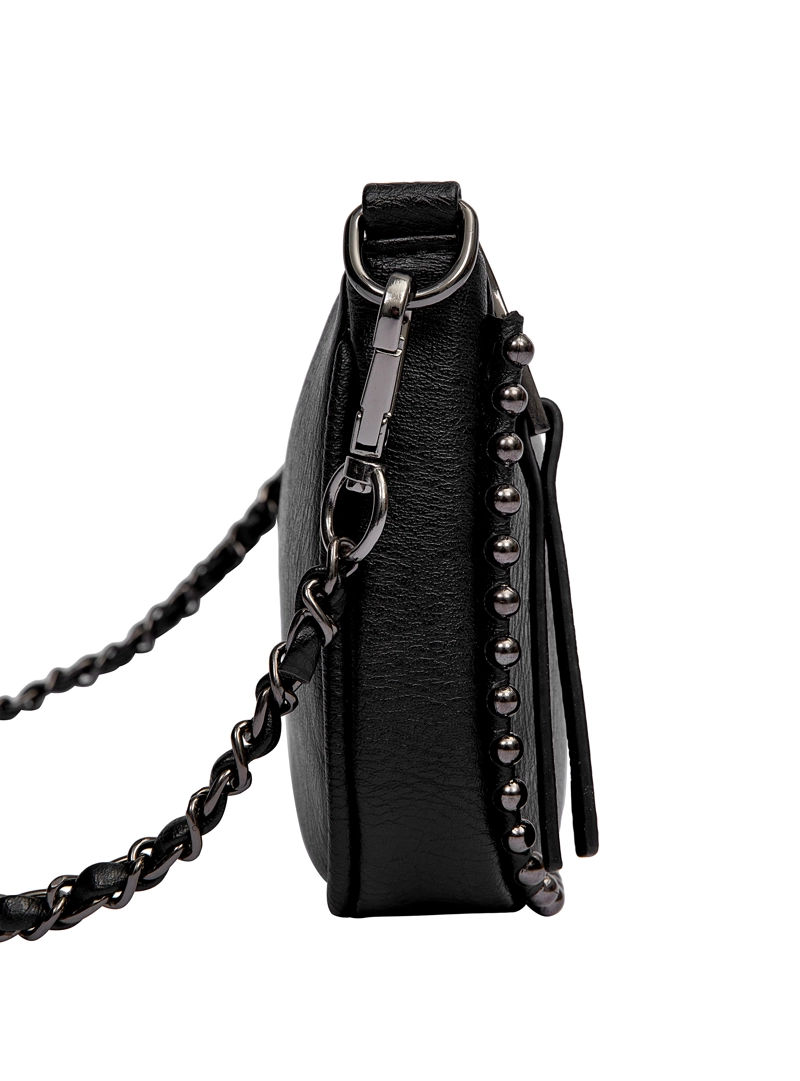 MINI CARTERA FIESTA CON ESFERAS Y TACHAS ZAPPA - ZAM099X | NEGRO - 5