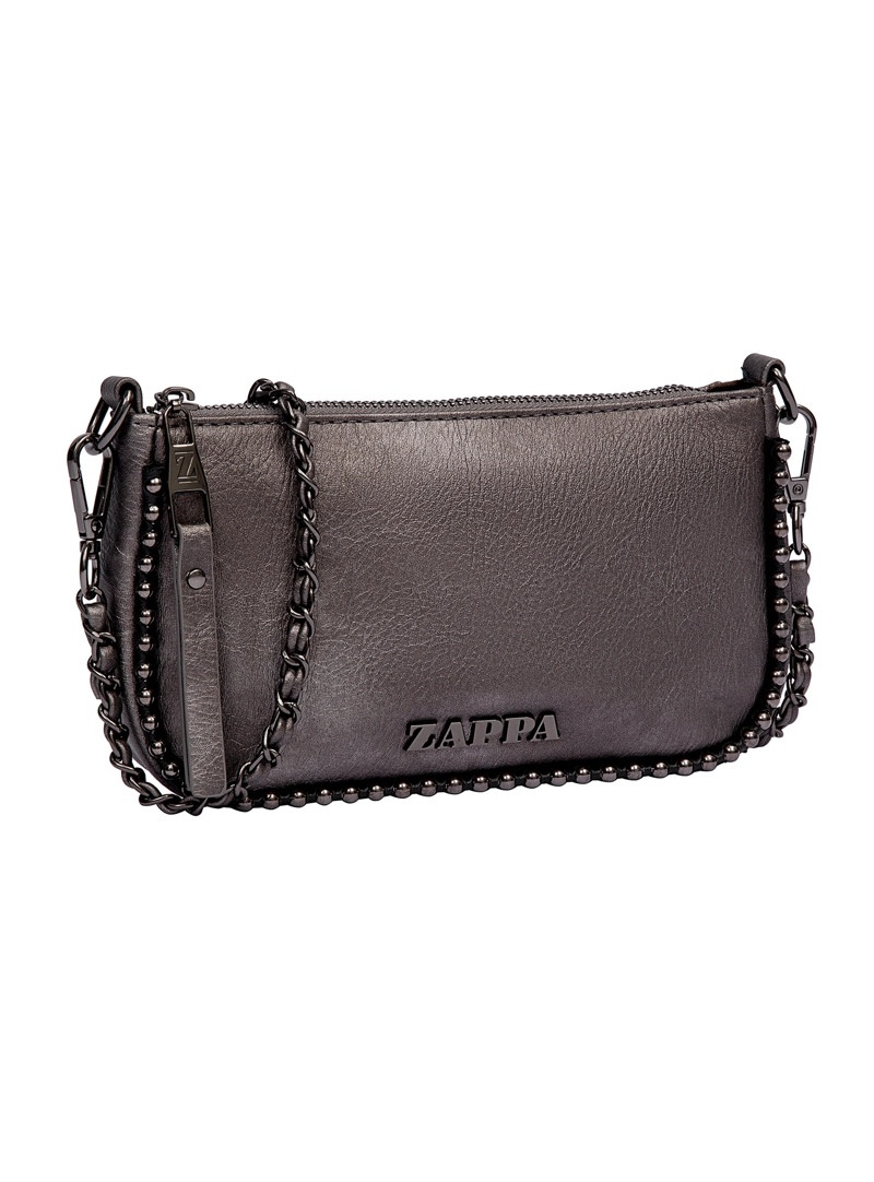 MINI CARTERA FIESTA CON ESFERAS Y TACHAS ZAPPA - ZAM099X | NEGRO - 9